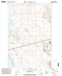 Download a high-resolution, GPS-compatible USGS topo map for Riga, ND (2001 edition)