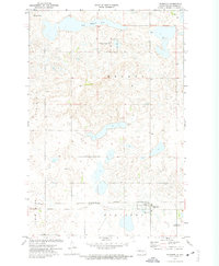 Download a high-resolution, GPS-compatible USGS topo map for Robinson, ND (1974 edition)