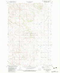 Download a high-resolution, GPS-compatible USGS topo map for Rocky Ridge South, ND (1983 edition)