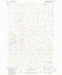 preview thumbnail of historical topo map of Emmons County, ND in 1980