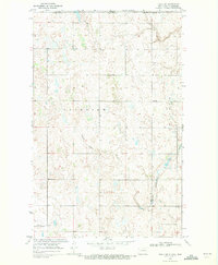 preview thumbnail of historical topo map of Rolette County, ND in 1969