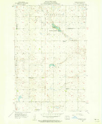 Download a high-resolution, GPS-compatible USGS topo map for Roseglen, ND (1958 edition)