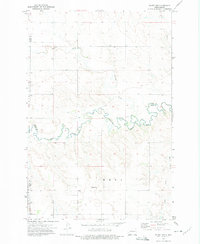 Download a high-resolution, GPS-compatible USGS topo map for Round Top, ND (1975 edition)