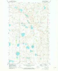 Download a high-resolution, GPS-compatible USGS topo map for Rugby NE, ND (1973 edition)