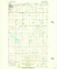 Download a high-resolution, GPS-compatible USGS topo map for Rugby, ND (1956 edition)