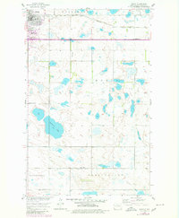 Download a high-resolution, GPS-compatible USGS topo map for Rugby, ND (1980 edition)