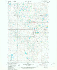 Download a high-resolution, GPS-compatible USGS topo map for Ruso, ND (1982 edition)