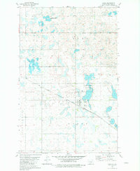 Download a high-resolution, GPS-compatible USGS topo map for Ryder, ND (1981 edition)