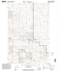 Download a high-resolution, GPS-compatible USGS topo map for Sather Lake, ND (2001 edition)