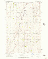 Download a high-resolution, GPS-compatible USGS topo map for Savo NW, ND (1957 edition)