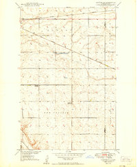 Download a high-resolution, GPS-compatible USGS topo map for Sawyer NE, ND (1949 edition)