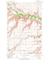 preview thumbnail of historical topo map of Sawyer, ND in 1948