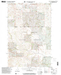 Download a high-resolution, GPS-compatible USGS topo map for Scairt Woman Draw, ND (2001 edition)