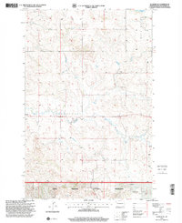 Download a high-resolution, GPS-compatible USGS topo map for Schafer SE, ND (2001 edition)