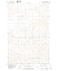 Download a high-resolution, GPS-compatible USGS topo map for Schafer, ND (1979 edition)