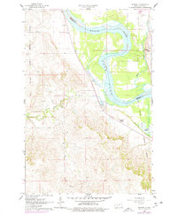 Download a high-resolution, GPS-compatible USGS topo map for Schmidt, ND (1977 edition)