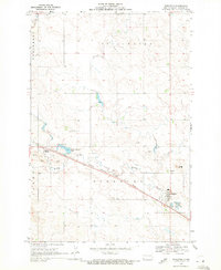 Download a high-resolution, GPS-compatible USGS topo map for Scranton, ND (1971 edition)