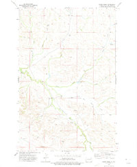Download a high-resolution, GPS-compatible USGS topo map for Sheep Creek, ND (1975 edition)