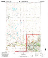 Download a high-resolution, GPS-compatible USGS topo map for Sheldon, ND (2000 edition)