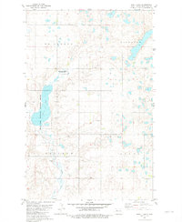 Download a high-resolution, GPS-compatible USGS topo map for Shell Lake, ND (1981 edition)