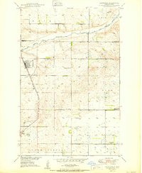 Download a high-resolution, GPS-compatible USGS topo map for Sheyenne, ND (1950 edition)