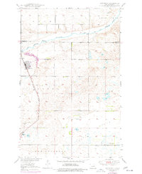 Download a high-resolution, GPS-compatible USGS topo map for Sheyenne, ND (1977 edition)