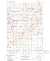 Download a high-resolution, GPS-compatible USGS topo map for Sheyenne, ND (1986 edition)