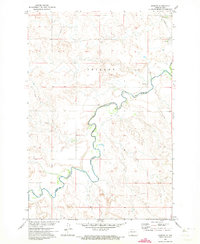 Download a high-resolution, GPS-compatible USGS topo map for Shields, ND (1973 edition)