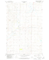 Download a high-resolution, GPS-compatible USGS topo map for Sibley Butte, ND (1977 edition)
