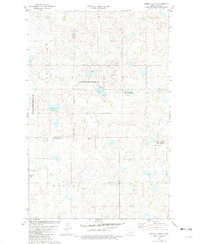 preview thumbnail of historical topo map of Sheridan County, ND in 1981