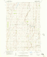 preview thumbnail of historical topo map of Dickey County, ND in 1956