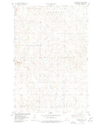 Download a high-resolution, GPS-compatible USGS topo map for Solberg Butte, ND (1977 edition)