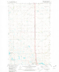 Download a high-resolution, GPS-compatible USGS topo map for South Prairie, ND (1981 edition)