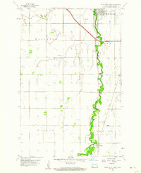 Download a high-resolution, GPS-compatible USGS topo map for South West Fargo, ND (1960 edition)