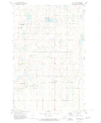 Download a high-resolution, GPS-compatible USGS topo map for Southam, ND (1974 edition)