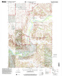 Download a high-resolution, GPS-compatible USGS topo map for Sperati Point, ND (2001 edition)