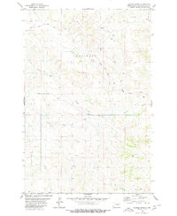 Download a high-resolution, GPS-compatible USGS topo map for Square Butte, ND (1980 edition)