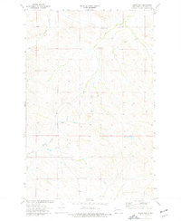 Download a high-resolution, GPS-compatible USGS topo map for Squaw Gap, ND (1977 edition)