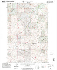 Download a high-resolution, GPS-compatible USGS topo map for Squaw Gap, ND (2001 edition)