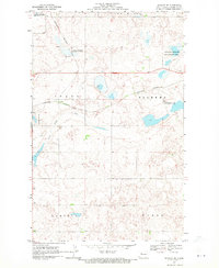 Download a high-resolution, GPS-compatible USGS topo map for Stanley SE, ND (1971 edition)