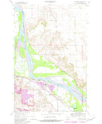 Download a high-resolution, GPS-compatible USGS topo map for Stanton SE, ND (1980 edition)