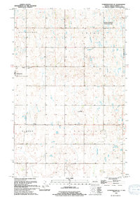 Download a high-resolution, GPS-compatible USGS topo map for Starkweather NE, ND (1994 edition)