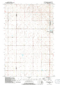 Download a high-resolution, GPS-compatible USGS topo map for Starkweather, ND (1994 edition)