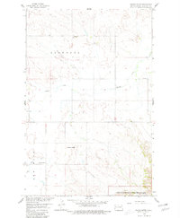 Download a high-resolution, GPS-compatible USGS topo map for Stocke Butte, ND (1981 edition)