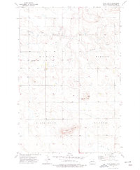 Download a high-resolution, GPS-compatible USGS topo map for Stony Butte, ND (1977 edition)