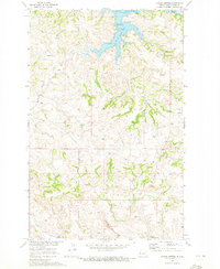 Download a high-resolution, GPS-compatible USGS topo map for String Buttes, ND (1973 edition)