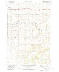 Download a high-resolution, GPS-compatible USGS topo map for Sweet Briar, ND (1974 edition)
