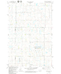 preview thumbnail of historical topo map of Stutsman County, ND in 1978