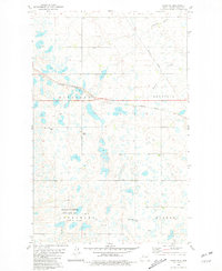 Download a high-resolution, GPS-compatible USGS topo map for Tagus SE, ND (1981 edition)