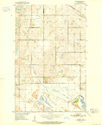 Download a high-resolution, GPS-compatible USGS topo map for Tilden, ND (1951 edition)